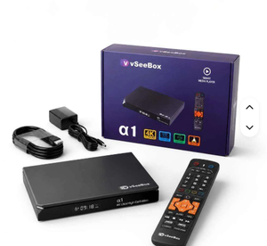 Oferta especial de Navidad: Reproductor multimedia vSeeBox A1 4K HDR Linux con decodificador AV1 - Product Image 2
