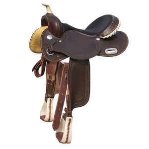 Silla de Montar Western de Cuero Hecha a Mano Profesional, Equipo Premium para Montar a Caballo, Carreras de Barriles y Senderismo, Proveedor de Exportación - Product Image 3