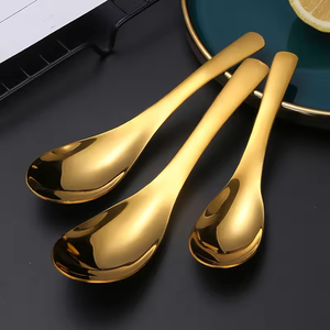 Cuillère à soupe en acier inoxydable de fabrication en gros avec pièces exclusives, artisanat de couverts, cuillère à soupe pour dîner - Product Image 3