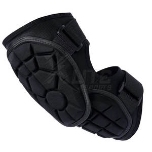 Protector de Codo para Bicicleta, Cómodo, Ligero, Transpirable, Acolchado, con Cierre de Gancho y Bucle para Protección de Articulaciones Exteriores, Negro - Product Image 4