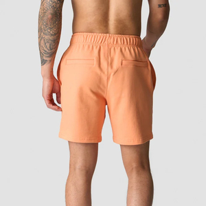 Shorts de plage décontractés pour hommes, écologiques, en tissu sublimé, légers, respirants, à taille élastique, mi-haute, par BRANDSOON - Product Image 3