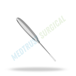Raspador Periósteo Converse de 5mm, Afilado, 18cm, Instrumento Quirúrgico Ortopédico para Raspado Óseo - Product Image 4