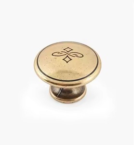 Pomos de Puerta Metálicos Hechos a Mano, Manijas Decorativas para Puertas Interiores y Exteriores, Pieza Decorativa - Product Image 1