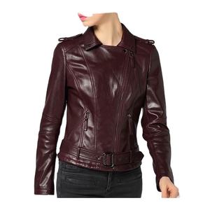Wholesale Price Women Leather <b>Jacket</b> New Design <b>Light</b> <b>Weight</b> Fashion Cheap Price Top Quality Leather <b>Jacket</b> for Women - Product Image 1