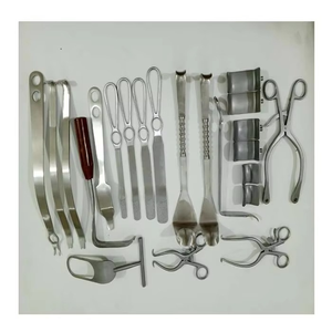 Juego Básico de Laparotomía Manual de Acero Inoxidable Reutilizable, Juego de Instrumentos Ortopédicos de 22 Piezas, Aprobado por CE, Clase II ISO13485 - Product Image 4