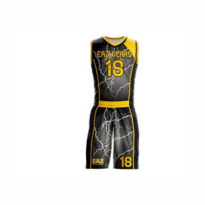 Uniforme Deportivo de Baloncesto, Jersey y Pantalones Cortos de Secado Rápido, Ropa Deportiva Sublimada Personalizada para Equipos Escolares, Universitarios, de Club y Profesionales - Product Image 6