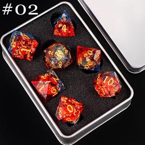 Fabricante de Dados de Resina Personalizados OEM, Dados de Resina Poliédricos Personalizados para Juegos de Mesa, Accesorios de Alta Gama para Juegos de Rol de Mesa - Product Image 4