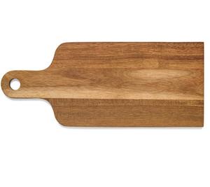 Planche de service en forme de pagaie ou rectangulaire avec une poignée Idéal pour trancher et couper en dés les légumes, les fruits et les viandes - Product Image 1