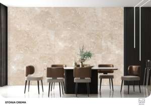 Azulejos de porcelana de lujo para exportación con superficie adhesiva, tamaño 600x1200, formato grande para pisos y paredes, para decoración de interiores. - Product Image 2