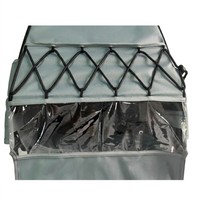Remorque de vélo pour chien KS-6200, cadre en alliage d'aluminium, suspension indépendante, pneus gonflables de 20 pouces, légère, pliage facile
