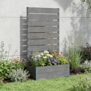 Jardinera Elevada con Enrejado, Producto Elegante para Cercas y Puertas Exteriores - Product Image 1