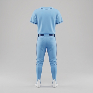 Tenue de baseball athlétique respirante pour l'industrie, collection automne/hiver, en tissu écologique anti-humidité, idéale pour les équipes. - Product Image 4