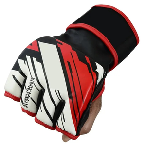 ถุงมือ MMA ประสิทธิภาพสูง ป้องกันแรงกระแทก บุฟองน้ำ ปลายนิ้วเปิด สำหรับฝึกซ้อมต่อสู้ - Product Image 3