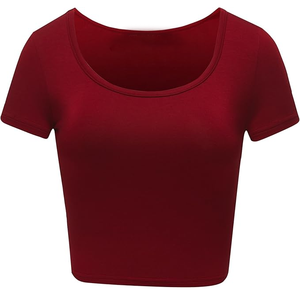 Crop top femme entièrement personnalisé, style parfait, très demandé, prix raisonnable, designs uniques, crop top femme léger. - Product Image 1