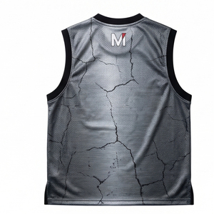 Uniformes de basket-ball personnalisés OEM, kits de maillots de basket-ball avec impression par sublimation complète pour hommes, femmes et jeunes, vêtements d'entraînement - Product Image 3