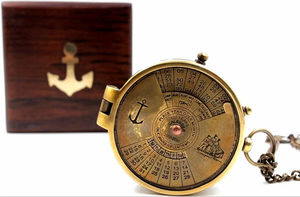 Faizacraft Luxury Simple High Accuracy Outdoor <b>Camp</b> Activity Brass Sundial Compass Pointer Dial Display Custom Size Home Decor - Product Image 4