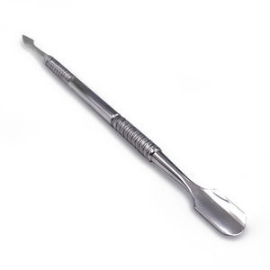 Pedicure Manicure Tools Nail File Dead Skin Push Cuticle Remover Nail Pusher Gold Stainless Steel Cuticle Pusher Nail Art - Product Image 4