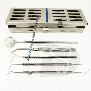 Tandheelkundige Basic Endodontische Instrumenten Kit Tandheelkundige Sonde Explorer Pincet Spiegel Handvat Ce Pk Custom Dental Endodontische Instrumenten