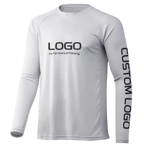 Camiseta de Pesca con Capucha de Manga Larga para Hombre, Protección UV, Secado Rápido, UPF50, Poliéster Sublimado, Personalizada, al por Mayor - Product Image 2