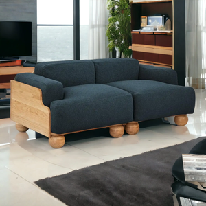 Canapé artisanal – Canapé en bois massif, sièges rembourrés, mobilier pour la maison, la salle à manger, l'hôtel et la décoration de villa - Product Image 2