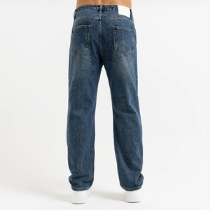 Nouveau design 2026 – Jean homme classique en denim, prix compétitif, vente en gros, impression de logo personnalisée - Product Image 4