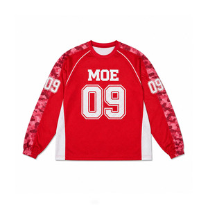 Maillots de football américain et de soccer personnalisés avec logo brodé, design camouflage spécial, respirants, sublimation, OEM ODM - Product Image 3