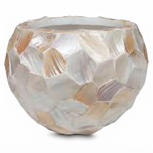 Handmade Mother of Pearl <b>Mosaic</b> Flower <b>Vase</b> Luxury Bone Inlay Design Tabletop Decorative <b>Vase</b> for Modern Home Hotel Centerpiece - Product Image 3