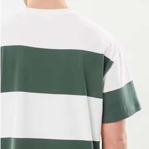 Camiseta Formal para Hombre de Alta Calidad 2025, Venta al Por Mayor, Logotipo Personalizado, Cuello Redondo, Impresión Serigráfica, 100% Algodón, Corte Holgado, 230gsm, Cómoda - Product Image 2