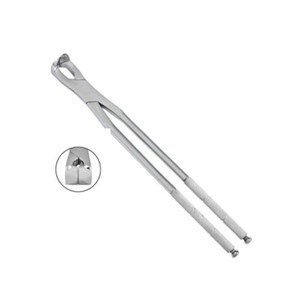 TM STARTECH Molar Root Fragment Forceps Reusable Equine Dental <b>Extraction</b> Tool Stainless Steel Dental Equipment Horse Dental - Product Image 4