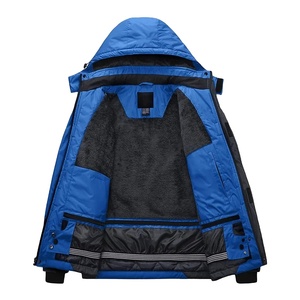 Chaqueta Softshell Cortavientos para Hombre, Otoño Invierno, Chaqueta Térmica Ligera y Resistente al Viento para Senderismo y Entrenamiento - Product Image 3
