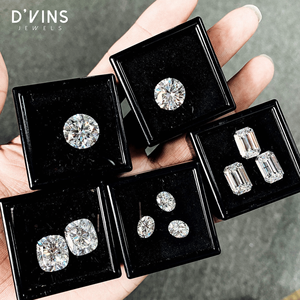 D'vins Jewels - Diamantes Cultivados en Laboratorio de Alta Calidad CVD de 6.5 mm y 1 Quilate, Color D, Claridad VVS, Corte Brillante Redondo, para la Elaboración de Joyas - Product Image 4