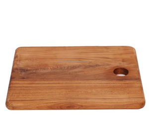 Planche à découper vintage en bois massif, rustique et faite à la main, pour cuisine, en bois dur durable, pour un décor classique et comme plateau de service - Product Image 6