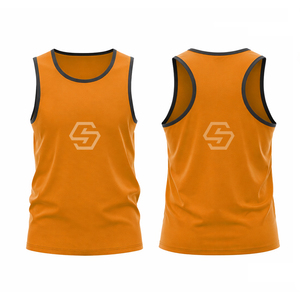 OEM Men's tank Top Men Quick Dry tank Top Gym Custom Sublimation Race Sports <b>Singlet</b> Polyester Women <b>Running</b> tank Top - Product Image 3