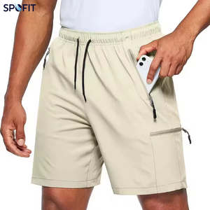 Pantaloncini <span class=keywords><strong>Bermuda</strong></span> <span class=keywords><strong>da</strong></span> Uomo Personalizzati in Tessuto Oxford Impermeabili Antivento ad Asciugatura Rapida Traspiranti per Allenamento Sportivo - Product Image 5