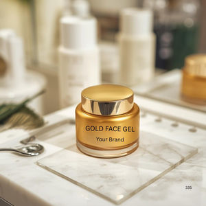 Gold Face <b>Gel</b> with Real Gold Particles Hydrating Brightening Anti-Aging Moisturizing Facial <b>Gel</b> Private Label ODM OEM - Product Image 3