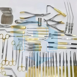 Ensemble d'instruments de rhinoplastie de 50 pièces, outils chirurgicaux pour le nez et la chirurgie plastique, kit d'instruments de chirurgie nasale en acier inoxydable - Product Image 3