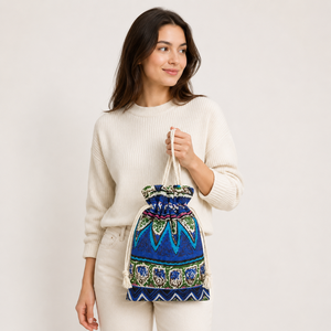 Cotton <b>Canvas</b> <b>Drawstring</b> Pouch <b>Bag</b> 10x14 cm Custom Logo Gift Packaging Storage Wholesale Promotional Factory Direct Manufacturer - Product Image 2