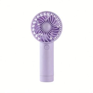 Ventilador Portátil de Mano Mejorado, Resistente y Silencioso, de Tres Velocidades, con Batería, 5 Aspas, Color Personalizado con Logotipo, Mini Ventilador de Refrigeración para el Hogar - Product Image 1