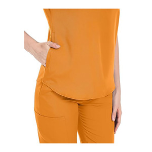 Unisex Classic Cotton <b>Scrub</b> <b>Sets</b> with Jersey Fabric Needle Detection Professional Medical Nurse Uniform for Hospital Use - Product Image 4