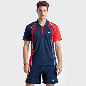 Camiseta Deportiva Transpirable de Secado Rápido para Tenis, Bádminton y Voleibol, Uniforme Deportivo Sublimado 100% Poliéster - Product Image 2