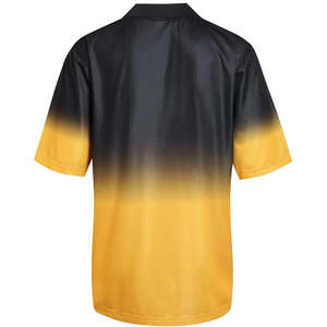 Nouvelle Arrivée 2026 – Maillot de Football Américain Homme Anti-UV Entièrement Personnalisable – Couleurs Noir Uni et Jaune – T-shirt de Football Américain - Product Image 2