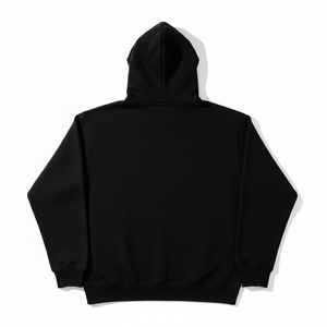 Custom 500GSM Heavyweight Puff Print Hoodie Women Oversized Cropped Boxy Acid Wash Thick Fleece Embossed Pullover Sweatshirt OEM - Product Image 4