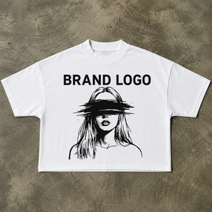 เสื้อยืดพรีเมียมทรงเรกูลาร์ สตรีทแวร์ ผ้าฝ้ายถัก 100% สกรีนโลโก้ได้ ลำลอง สไตล์คนเมือง เป็นมิตรกับสิ่งแวดล้อม เนื้อผ้าหนา - Product Image 3