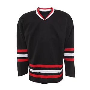 Kit complet d'uniforme de hockey sur glace avec maillot et pantalon assortis pour les équipes de hockey scolaires, universitaires et professionnelles - Product Image 4