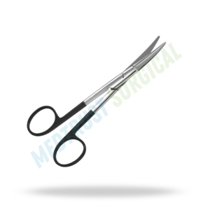 กรรไกรผ่าตัดแบบโค้ง Kaye ขนาด 14 ซม. เครื่องมือผ่าตัดกระดูกสันหลังสำหรับการผ่าตัดเนื้อเยื่อขนาดเล็ก - Product Image 3