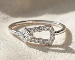 Creative Craft Moissanite Princess Cut Diamond <b>Split</b> Halo <b>Ring</b> Original 925 Silver Fine Modern Style Gift Jewelry For Birthdays - Product Image 1