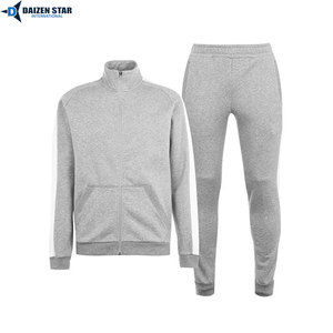 Windproof Eco-Friendly 100% Polyester Streetwear Solid Spring Tracksuit Hooded Collar Drawstring Closure Full-Length Side - Product Image 6