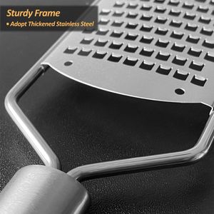 Grattugia Professionale a Lame Larghe per Formaggio, Carota, Zenzero, Cocco - Utensile da Cucina Affilatissimo per la Preparazione di Frutta e Verdura - Product Image 1