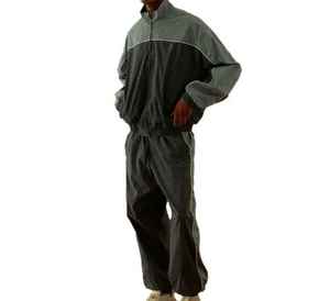 Conjunto Deportivo Unisex de Invierno, Estilo Urbano, Tallas Grandes, Chaqueta y Pantalones de Nylon Holgados con Diseño Reflectante 3M, Personalizable - Product Image 2
