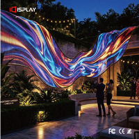 Tapis Magique LED P6, Afficheur Numérique LED, Écran Publicitaire, Écran de Projection Portable, Film Transparent, Écran de Scène pour Événements